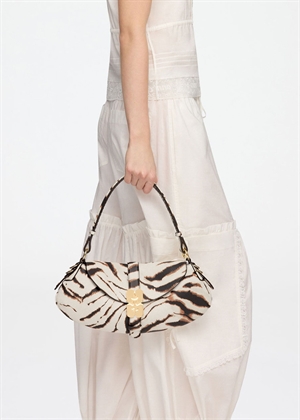 B-Kat zebra bag Egret  C2050002 Ganni 